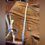 Isaac Mizrahi  Live! NWOT Genuine Leather zip and button jacket size M, 21” p2p Photo 5