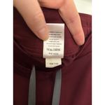 FIGS Scrub Pants Womens XS Zamora Jogger Burgundy Wine Red Elastic Cuffs Photo 3