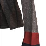 NFL Nike Womens long sleeve Texans tee. Gray with red Texans down front Photo 3