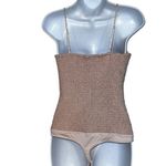 EXPRESS  Gorgeous Lace  Blush Pink Bodysuit‎ Elasticized Back NWT $60 Size Small Photo 5