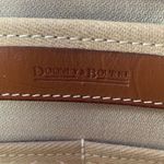 Dooney & Bourke Vintage  Signature Canvas with Leather Trim Handbag in Brown Pink Photo 14