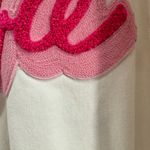 Wrangler  x Barbie Women's‎ Worn White Sweatshirt size large Photo 5