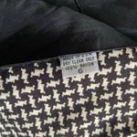 Vintage 90s Gianni Sport black & white checkered long fitted blazer 🔥 Size 6 Photo 4