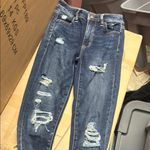 American Eagle  super high rise next level stretch ripped jegging raw hem Photo 7