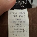 Jo Hardin Originals Dallas Suit Women’s Vintage Velvet Jacket. Size 10 Photo 2