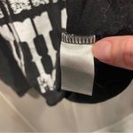 Cute washed black western block print Nashville crop top t Photo 4