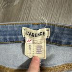 L'Agence High Rise Light Wash Skinny Ankle Length Jeans Size 27 Photo 5
