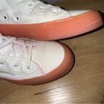 Women’s Chuck Taylor All Star Hi White Cherry Blossom‎ Rare Size 7.5 Photo 2
