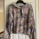 Ocean Drive Adorable Beach Vibe Floral Hooded Sweatshirt Photo 0