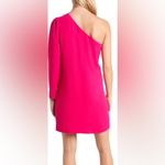 CeCe NWOT Pink  One Shoulder Dress - Size 10 Photo 3