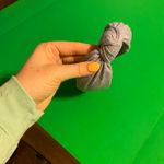 ASOS ❤️ Gray Knotted Headband Photo 1