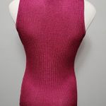 Candie's pink metallic cutout choker tank size small Photo 4