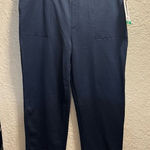 Mondetta  Blue Herringbone Straight Leg Pants Woman’s XL NEW Photo 0