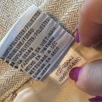 Cream Wide Leg Dress Pants 16 Lined Side Zip ALTERED Plus Size Photo 6