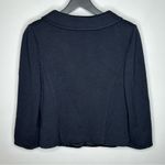 St. John  Black Santana Knit Jacket Size 6 Photo 1