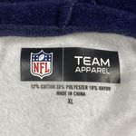 NFL  New! Houston Texas womens navy blue-white hoodie sweatshirt size XL Photo 3