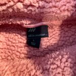 All In Motion  Sweater Womens Large Blush Pink Pullover Cropped Hi Lo High Neck Photo 6
