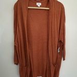 Old Navy New Pumpkin Burnt Orange Open Front Carfugan Size XL Photo 0