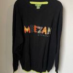 Meezan Art Couture Patchwork Branded Crew Neck Sweater Size XL Photo 0