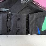 Victoria’s Secret PINK Active Sz M Sport Bra Ultimate Lightly Lined Black Floral Size M Photo 5