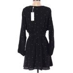 Sage NWT the Label Black Dress with White Stars Photo 1