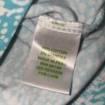 Lilly Pulitzer  Tropical Cotton Preppy Designer Printed Cat Cocktail Tee Small Photo 3