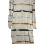Heartloom Anthropologie Small Dahlia Long Maxi Buttoned Sweater Cardigan Striped Photo 5