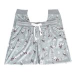 Jaclyn Smith Dog Christmas Pajama Bottoms, Gray Photo 2