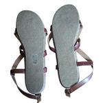 Blowfish Malibu Brown Faux Leather Strappy Gladiator Sandals Womens 11 Photo 3