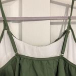Felnart two piece bikini high rise bottom‎ women’s size XL NWT vacation Green Photo 4