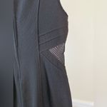 Forever 21 Black Fitted Mini Dress 1X Mesh Cutouts Chic Edgy Party Plus Size LBD Photo 3