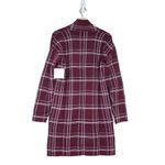 Ellen Tracy Womens M Two-Tone Jacquard Sweater Cardigan NEW Photo 2