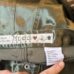 Mudd JEANS green shiny Y2K wide leg pants | 11/ 8 Photo 6