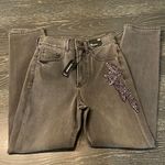 EXPRESS NWT Super High Waist Beaded Side Slim Jeans, Size 00 Photo 4