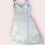 White / Ivory Tulle Midi Tea Length Dress Size XL Photo 12