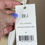 NEW OVLA Shades of Mustard Yellow w sheen Sweater XL Photo 1