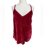 Torrid Sophie Red velvet Cami Photo 1