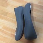 Crocs Gray and Silver Gianna Ballet Flats Medallion Disc - Size 7 Photo 5