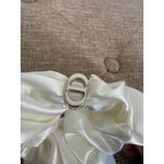 Christian Dior NWT Dior Beauty White Satin Hair Scrunchie Photo 3