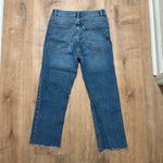 Reformation  | Palermo Destroyed Raw Hem Crop Denim Jeans Photo 1