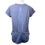 Athleta Navy Blue Workout/ Athletic Top Size S Photo 3