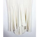 Amanda Uprichard  Parker Midi Dress Small Ivory Mermaid Drop Waist Sleeveless Photo 9