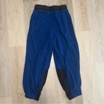 Free People Movement Blue & Black Cuddle Up Pants Joggers - Size Small Photo 3
