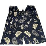 Disney Hocus Pocus Pajama Bottoms Black Purple Cream Size Small and Large Photo 2