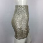 BCBGeneration  Metallic Bodycon Mini Skirt Photo 8
