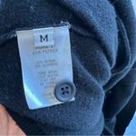 Organic John Patrick Perfect Cardigan Sweater Wool Cashmere Medium Black Photo 5