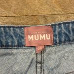Show Me Your Mumu  Distressed Jean Shorts Size 28 Photo 1