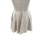 Prose &‎ Poetry Blue and Cream Textured Geometric Print Dress Dress Size Small Photo 9