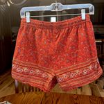 Old Navy Shorts Elastic Drawstring Waist Burnt Orange Photo 6