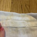 CP Shades  White Linen 3/4 Sleeve Blouse Top Sz XL Photo 1